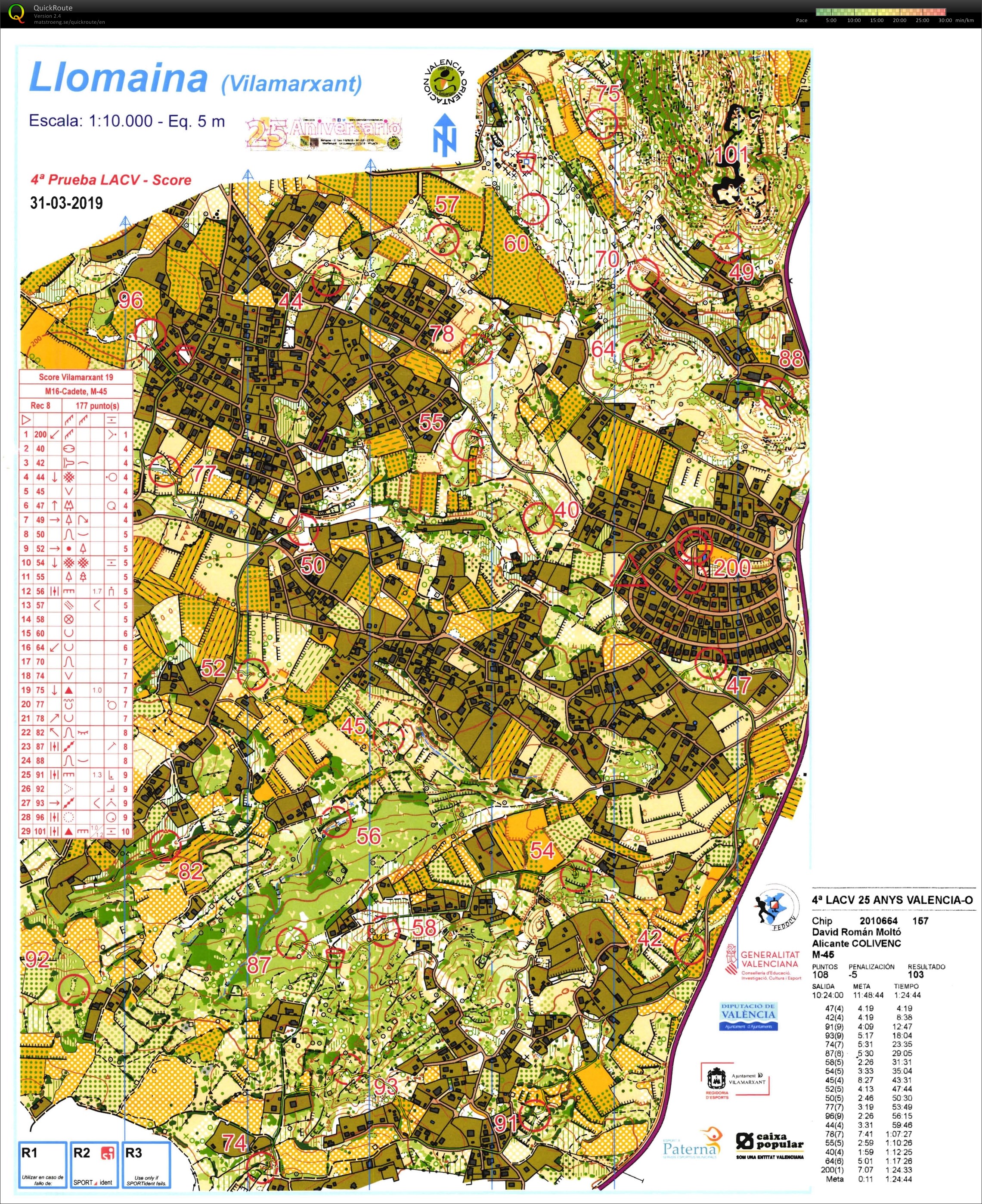 4ª LACV - Vilamarxant (31-03-2019)