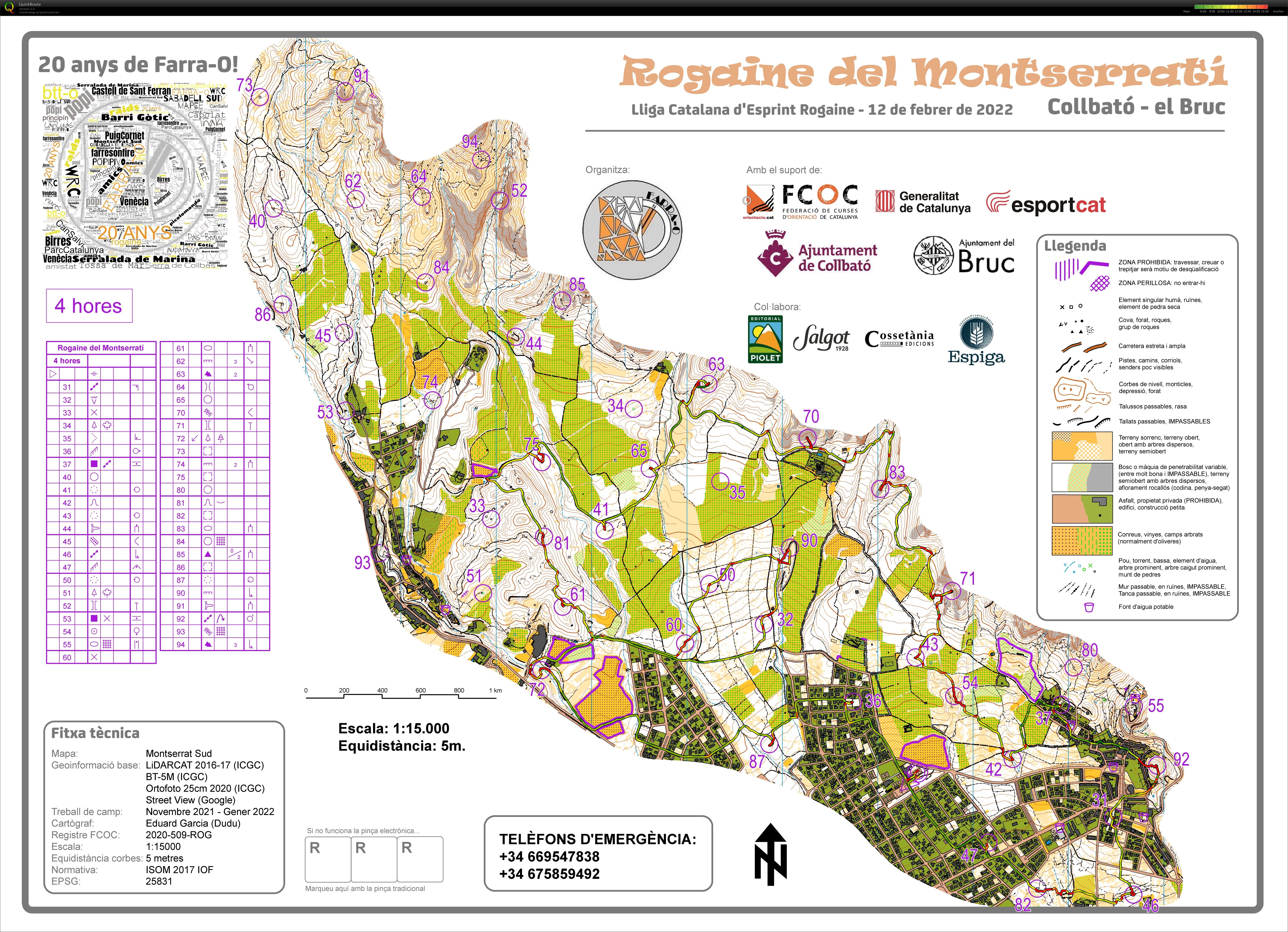 Rogaine Montserratí (12/02/2022)