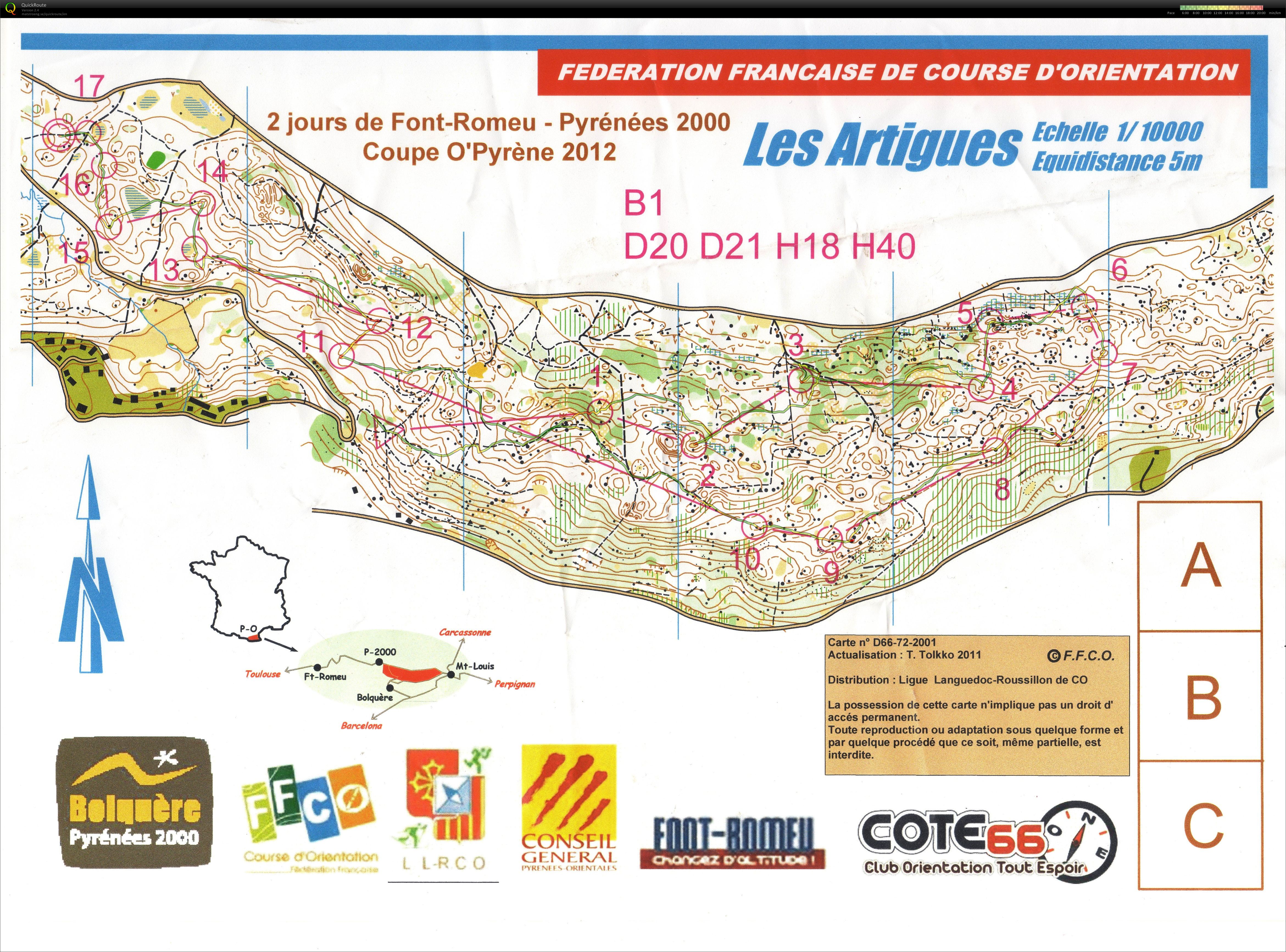 O'Pyrene 2 jours de Font Romeu - Pyrénées 2000 (2012-09-02)