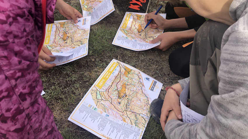 Campamento de Orientación en Biar